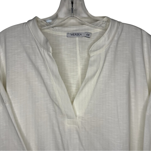 MERSEA Amelia Cuff Tee in White - OS (one size) - Picture 3 of 9